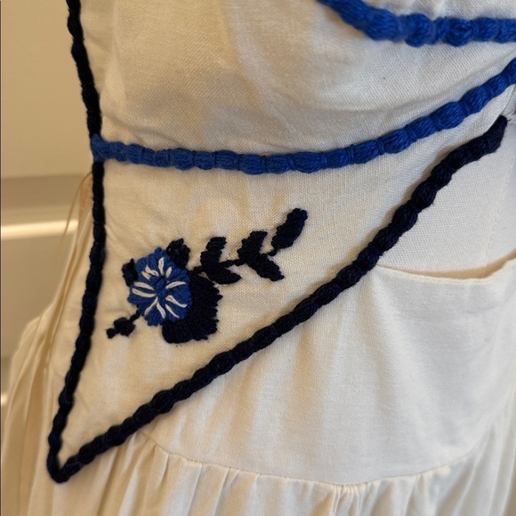 FARM Rio Embroidered Maxi Dress Butterfly Size S - Picture 5 of 9